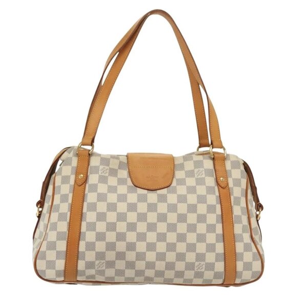 LOUIS VUITTON Damier Azur Stresa PM Tote Bag M51188 LV Auth 138702 - Picture 2 of 16